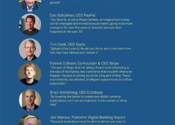 Quotes From Executives On FinTech (Infographic)